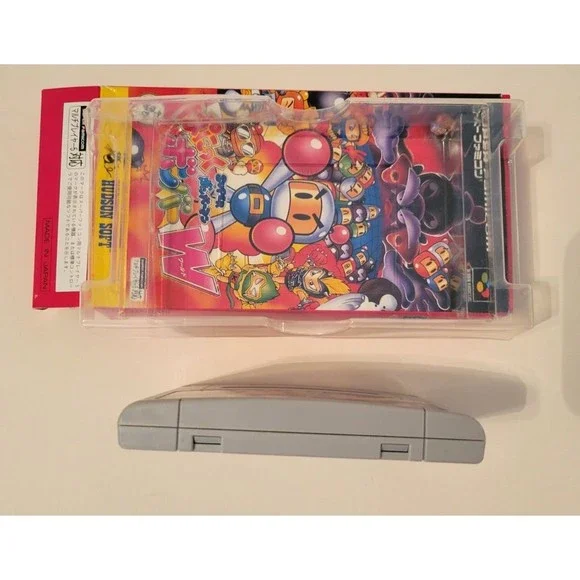 NIntendo Super Famicon Super Bomberman: Panic Bomber World Japan Import 1995 US